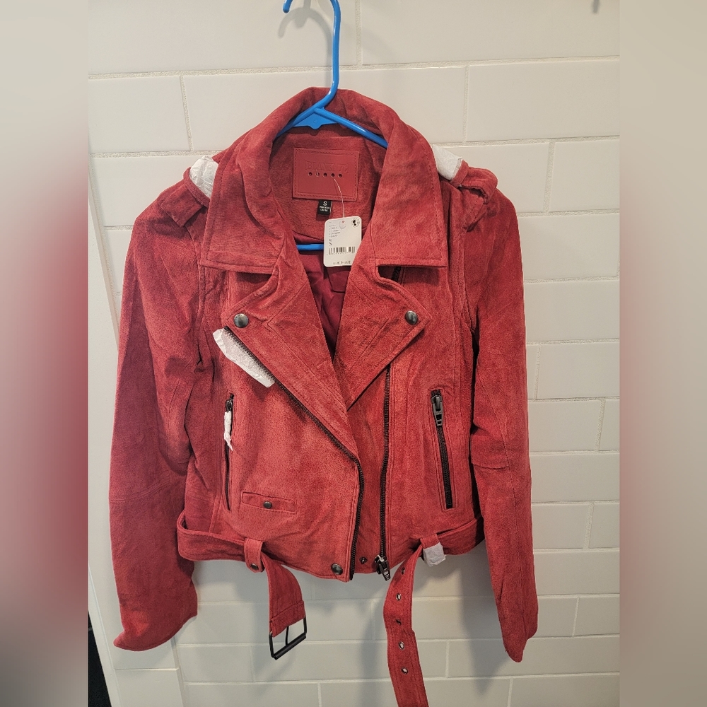 Blank NYC Suede Moto Jacket